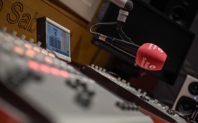 L'estudi de Ràdio Sabadell | Roger Benet